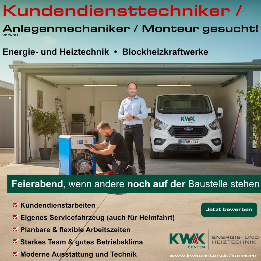 Kundendienstmonteur Krefeld – Simon Prächtel, Geschäftsführer KWK Center